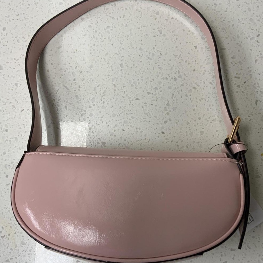 Guess Blush Pink Logo Handbag - Picture 2 of 7